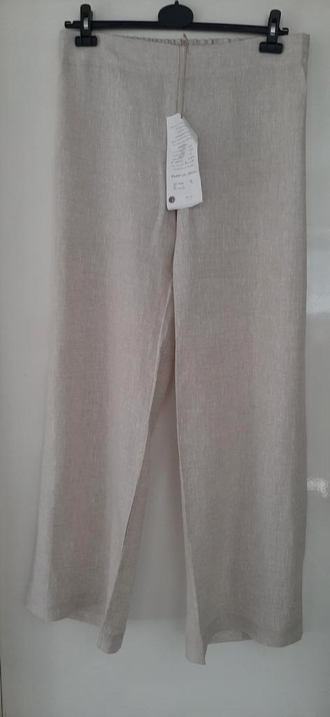 Linnen broek merk Vicolo Trivelli,  nieuw., Kleding | Dames, Broeken en Pantalons, Nieuw, Maat 42/44 (L), Overige kleuren, Lang