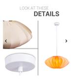 Stijlvolle moderne hanglamp – nieuw in doos, Ophalen of Verzenden, Zo goed als nieuw, Minder dan 50 cm