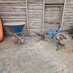 1 schaar ploeg en kunstmeststrooier., Ophalen, Akkerbouw, Grondbewerking