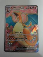 Pokemon - Charizard EX (MEW 183/165) 151, Hobby en Vrije tijd, Verzamelkaartspellen | Pokémon, Ophalen of Verzenden, Nieuw, Losse kaart