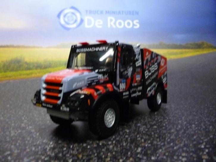 WSI Iveco Dakartruck Boss Machinery, Hobby en Vrije tijd, Modelauto's | 1:50, Nieuw, Bus of Vrachtwagen, Wsi, Ophalen of Verzenden