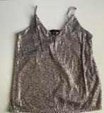 Glitter topje, Ophalen of Verzenden, Zo goed als nieuw, Zonder mouw, Maat 34 (XS) of kleiner