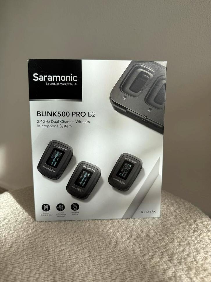 Saramonic Blink500 ProX B2, Muziek en Instrumenten, Microfoons, Zo goed als nieuw, Ophalen of Verzenden