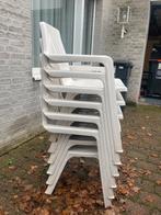 Tuinstoelen Jardin 6 stuks, Tuin en Terras, Tuinstoelen, Ophalen, Gebruikt, Kunststof, Stapelbaar
