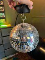 Discobal met kleurverlichting elektrisch, Muziek en Instrumenten, Ophalen, Gebruikt, Discobol, Kleur