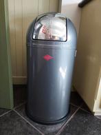 Wesco push prullenbak, 40 liter of meer, Ophalen, Zo goed als nieuw, Minder dan 50 cm