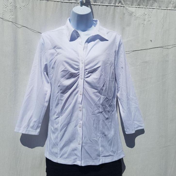 Leuke witte dames blouse. Mt 40. Merk Charles Vögele, Kleding | Dames, Blouses en Tunieken, Zo goed als nieuw, Maat 38/40 (M)