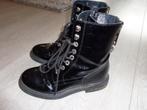 gave zwarte dames/meisjes veterboots van Nikkie, maat 36, Zwart, Lage of Enkellaarzen, Ophalen of Verzenden, Gedragen