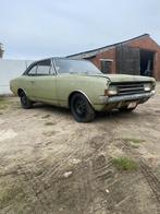 te koop opel record c coupe project, Auto's, Achterwielaandrijving, Zwart, Leder en Stof, Particulier