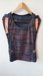 Setje sportkleding L grijs zalmroze fitness hardlopen, Maat 42/44 (L), Ophalen of Verzenden, Grijs, Fitness of Aerobics