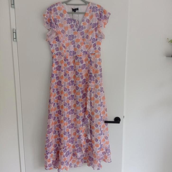 Smashed Lemon lange jurk maat M nieuw!, Kleding | Dames, Jurken, Nieuw, Maat 38/40 (M), Overige kleuren, Onder de knie, Ophalen of Verzenden