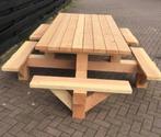 Stoere Robuuste Picknicktafels op elke maat te leveren, Ophalen, Nieuw, Hout