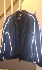 Leuke zwarte sportjas unisex maat M, Ophalen of Verzenden, Gedragen, Maat 38/40 (M), Zwart