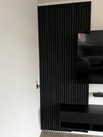 Zwarte wandpanelen, goede staat, Doe-het-zelf en Verbouw, Overige Doe-het-zelf en Verbouw, Ophalen, Gebruikt