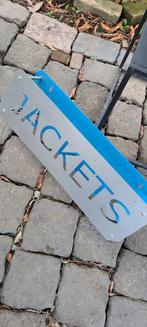 Kapstok voor Jassen - Metalen Design, Wandkapstok, Gebruikt, Ophalen of Verzenden, Minder dan 100 cm