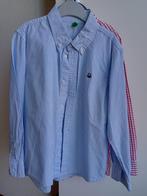 Twee Blouses/overhemdjes Benetton jongen maat 130, Ophalen of Verzenden, Zo goed als nieuw, Jongen, Overhemd of Blouse
