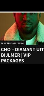 CHO DIAMANT UIT BIJLMER ZIGGO DOME/ VIP PACKAGE, Tickets en Kaartjes, Twee personen