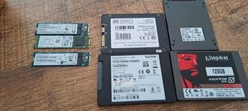 SSD Harde Schijven SATA / M.2 - 120/128GB beschikbaar voor biedingen