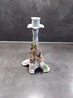 Dresden Porselein Kaarsenkandelaar met Engel, Ophalen of Verzenden, Keramiek of Aardewerk