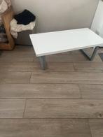 2 x witte salon tafel, Ophalen, 100 tot 150 cm, 50 tot 100 cm, Zo goed als nieuw