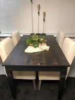 Eetkamer tafel, Ophalen, 50 tot 100 cm, Zo goed als nieuw, Vijf personen of meer