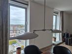 Hanglamp voor boven een eettafel, RVS, Huis en Inrichting, Lampen | Hanglampen, Ophalen, Gebruikt, Metaal, 75 cm of meer