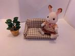 Sylvanian Families 5013 set vader chocoladekonijn, Ophalen of Verzenden, Zo goed als nieuw, Poppenhuispop