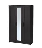 Ikea Brimnes-kast 117 x 190 cm, Zwart, Huis en Inrichting, Kasten | Kledingkasten, Ophalen, 100 tot 150 cm, Zo goed als nieuw