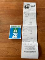 Vignet Zwitserland 26 met bon beschikbaar per 23 februari, Tickets en Kaartjes, Autovignetten, Drie personen of meer