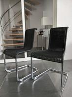 Testa stoel B20 vintage, Huis en Inrichting, Ophalen of Verzenden, Zo goed als nieuw, Zwart, Twee