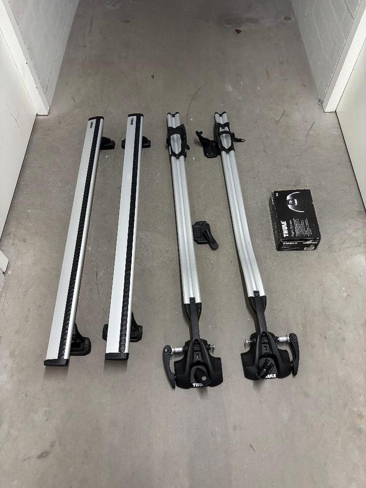 Thule WingBars dakdragers voor BMW/Peugeot, Auto diversen, Dakdragers, Zo goed als nieuw, Ophalen