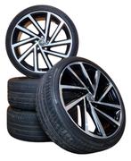 Originele VW Spielberg velgen 19' met banden 5G0 601 025 DB, Gebruikt, Banden en Velgen, 235 mm, Personenwagen