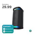 Partybox/Speakers te huur (HUREN), Ophalen, Gebruikt, Overige