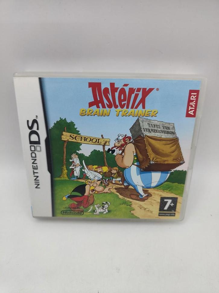 Asterix Brain Trainer - Nintendo DS, Spelcomputers en Games, Games | Nintendo DS, Gebruikt, Puzzel en Educatief, 1 speler, Vanaf 7 jaar