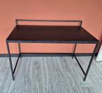 Stalen industrieel bureau - 120x60cm, Ophalen, Gebruikt, Bureau