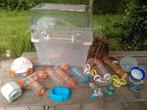 Ferplast Duna SPACE voor goudhamster met veel extra's!, Kooi, Gebruikt, Minder dan 75 cm, Hamster