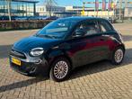 Fiat 500E 24kWh 70pk Aut 2022 Zwart, Auto's, Zwart, Zwart, Elektrisch, Particulier