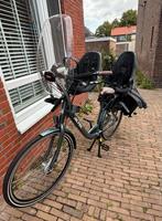 Nette Altec Moederfiets, 2 zitjes, Windscherm, Zo goed als nieuw, 50 tot 53 cm