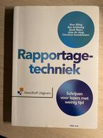 Rapportagetechniek, 5e druk, Boeken, Studieboeken en Cursussen, Zo goed als nieuw, R. Elling B. Andeweg S. Baars, J. de Jong C. Swankhuisen
