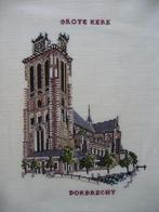 Borduurwerk "Grote kerk Dordrecht", Hobby en Vrije tijd, Borduren en Borduurmachines, Handborduren, Onderdeel of Toebehoren, Gebruikt