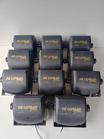 DeLorean DL-300 Autospeakers (Set van 11) beschikbaar voor biedingen