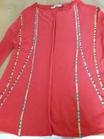 Ivko vest, Kleding | Dames, Truien en Vesten, Ophalen of Verzenden, Gedragen, Maat 42/44 (L), Rood