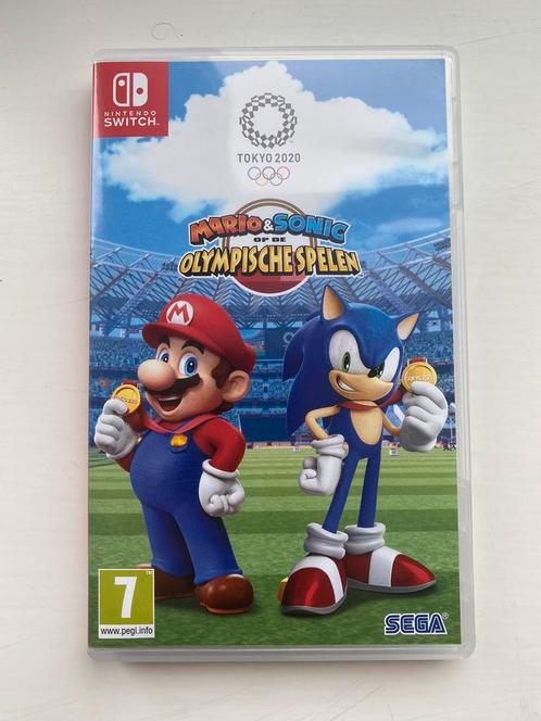 Mario & Sonic op de Olympische Spelen: Tokio 2020, Spelcomputers en Games, Games | Nintendo Switch, Zo goed als nieuw, Sport, 3 spelers of meer