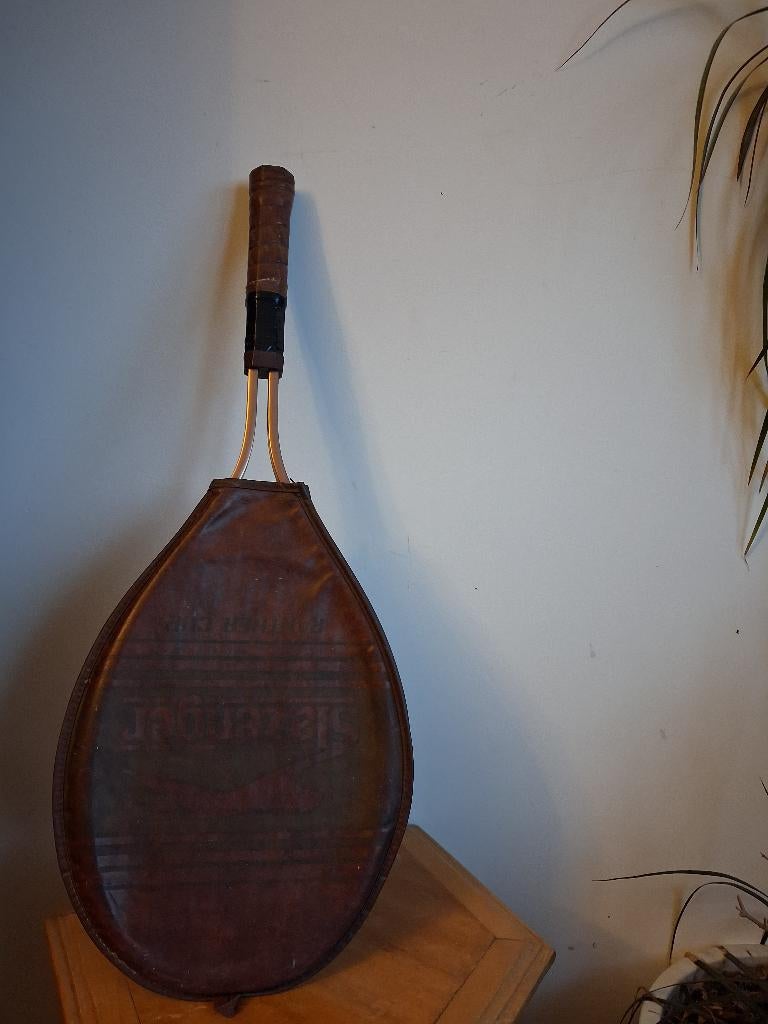 Slazenger Panther Cup tennisracket met hoes – tweedehands, Ophalen of Verzenden, Gebruikt