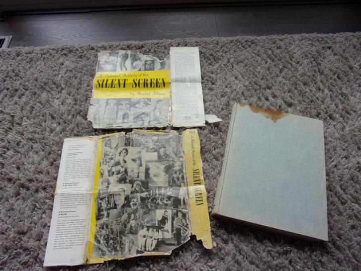FILMSTER PICTORIAL HISTORY OF THE SILENT SCREEN/BLUM/1953/, Verzamelen, Muziek, Artiesten en Beroemdheden, Gebruikt, Boek, Tijdschrift of Artikel