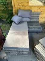 Loungeset, Ophalen, 5 zitplaatsen, Kunststof, Gebruikt