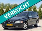 Volvo V70 2.4 D5 Edition II | Leder stoelen | Climate contro, Zwart, 179 €/maand, Leder en Stof, V70