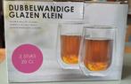 12 dubbelwandige glazen 20 cl, Ophalen, Glas of Glazen, Overige stijlen, Glas