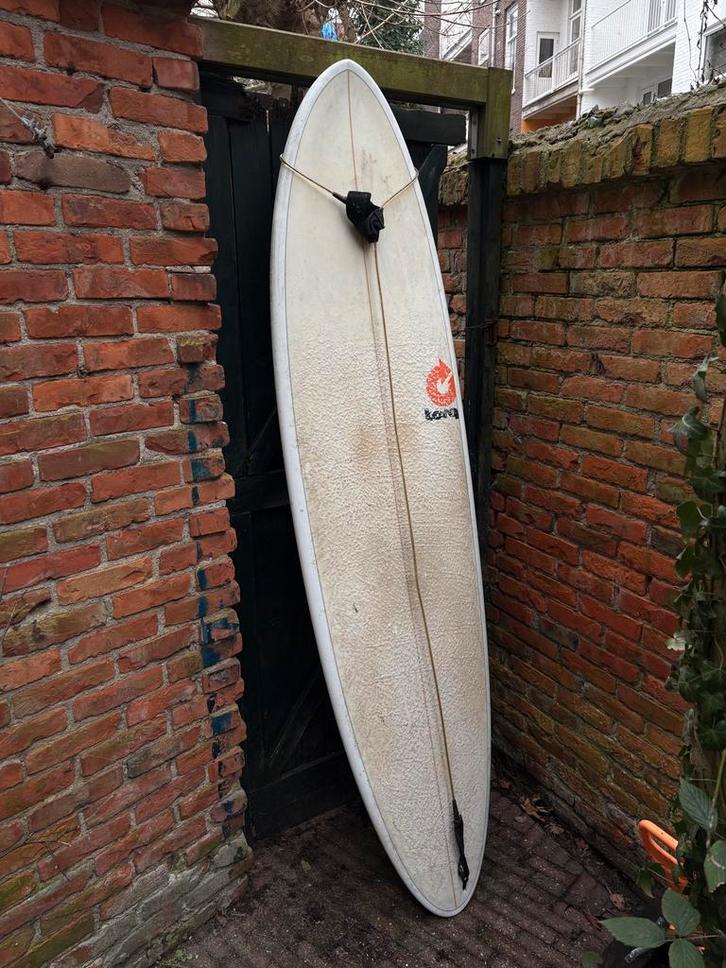 Torq Mod Fun 7'2" Surfboard (incl. leash, fins, boardbag), Watersport en Boten, Golfsurfen, Gebruikt, Funboard, Met vinnen, Met draagtas