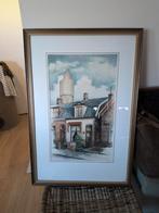 Mooi schilderij van Leerdam, met watertoren, Ophalen